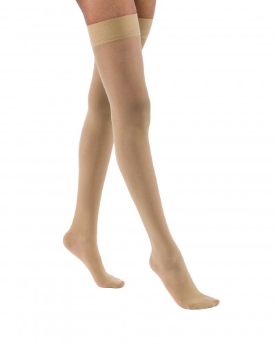 JOBST® ULTRASHEER THIGH 15-20 CLOSED TOE DOT NATURAL MD